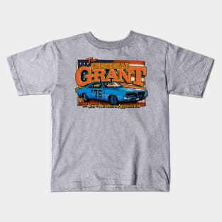 The General Grant: The Car of Northern Aggression Kids T-Shirt